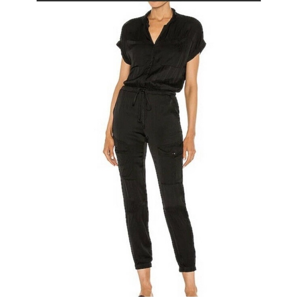 Young fabulous & broke x REVOLVE Truman jumpsuit in black size XS
